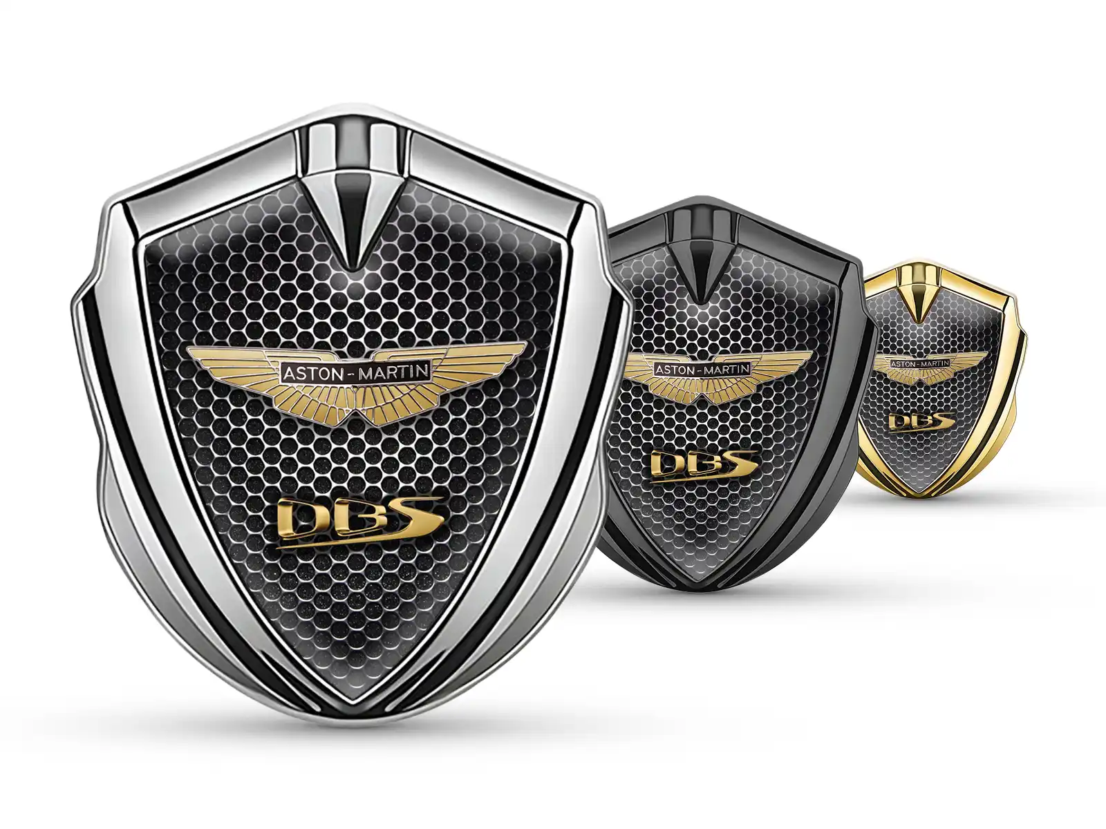 Aston Martin Emblem Metall Abzeichen Robuster Premium Bau